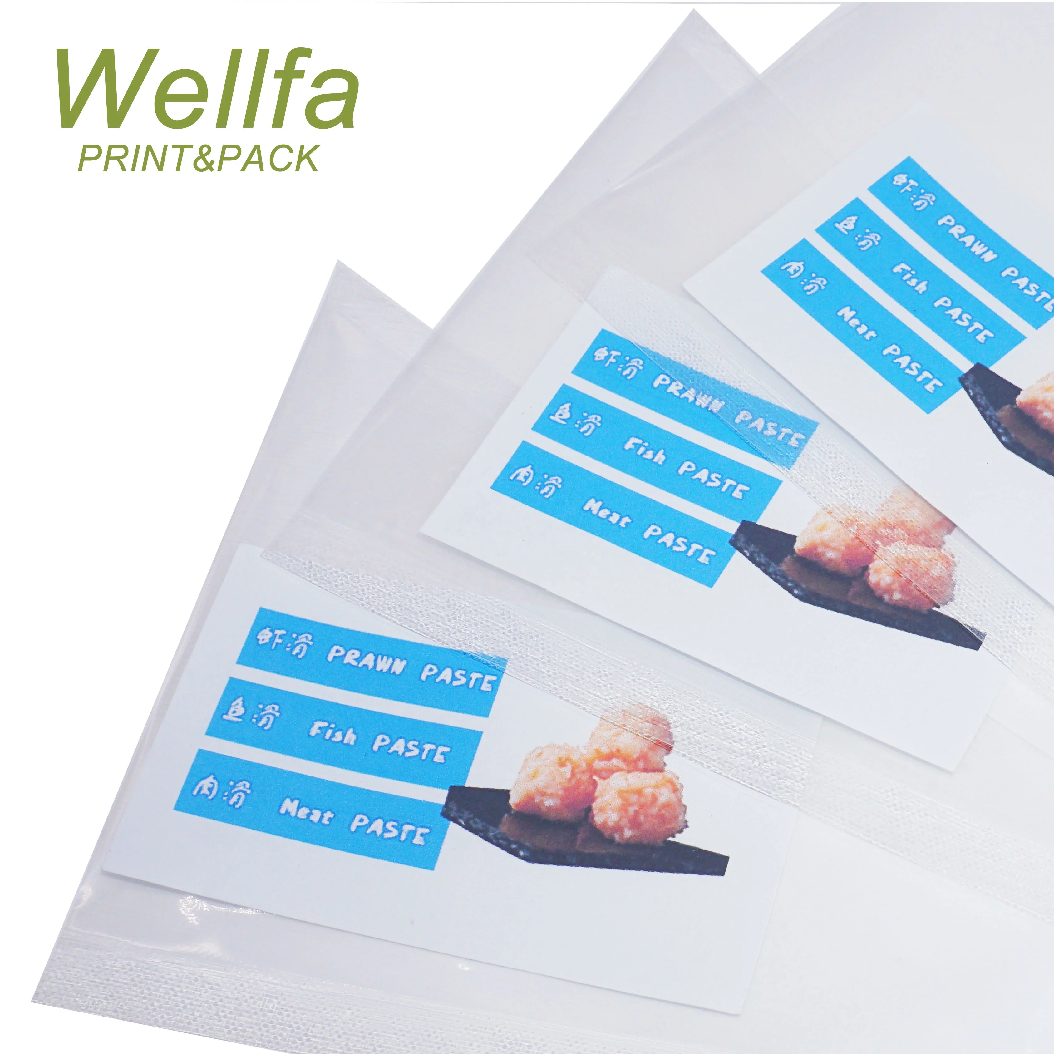 200G Glossy Finished Octopus/Cuttlefish Paste Squeeze Pouch Freezer Packaging Bag