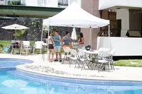 Modern Home 6ft plastic folding Long camping table for outdoor