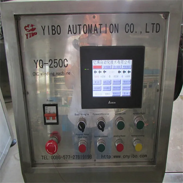 
YQ250CM Wide Speed Selection Range Parallel Electric PT Coil Winding Machine 