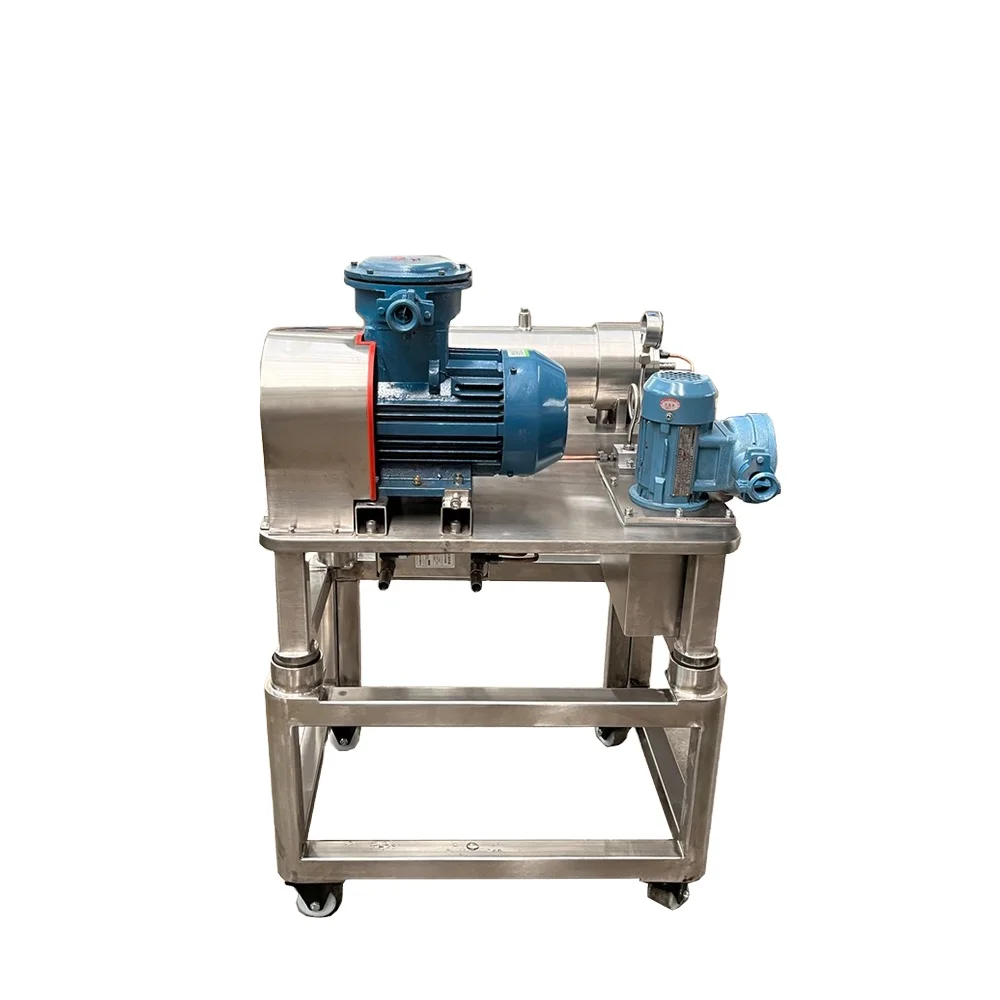 Hot Selling Solid-Liquid Two Phases Separation 10000 rpm Horizontal Small Decanter Centrifuge