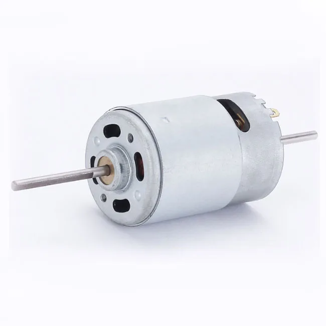 High speed 12v 24v dc electric rc turbine tape recorder motor rs555 for worm gear motor