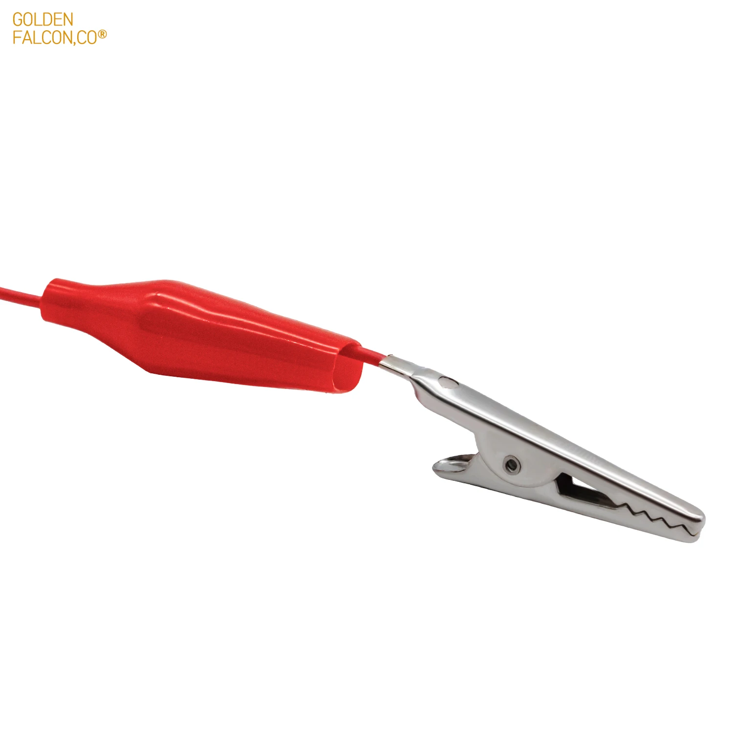 Alligator Clip to Dupont Wire Alligator Clip Cable Test Lead 28mm for BreadBoard