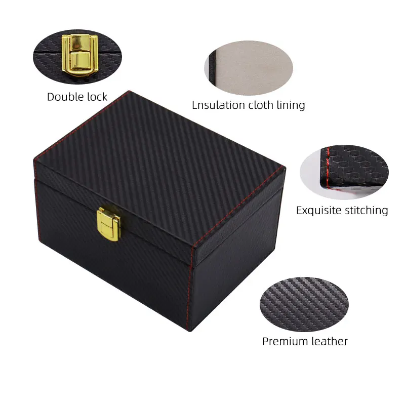 Блокировка RFID-ключей защитная коробка из искусственной кожи для ключей