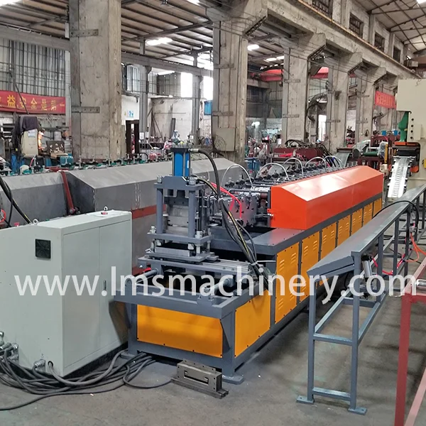 LGS roll forming with truss punch flange cut for back to back truss lgs light steel framing machine