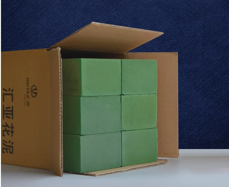 China huiya florist foam wet floral foam for fresh artificial flower arrangement