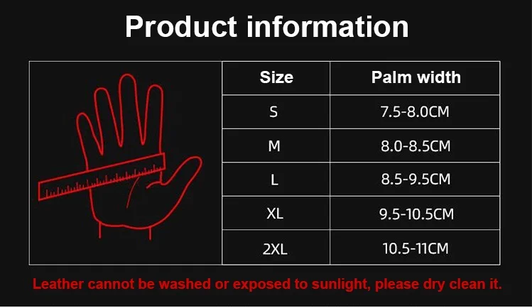 Outdoor waterproof climbing leather pro biker bicycle auto racing motorcycle riding tactical gloves