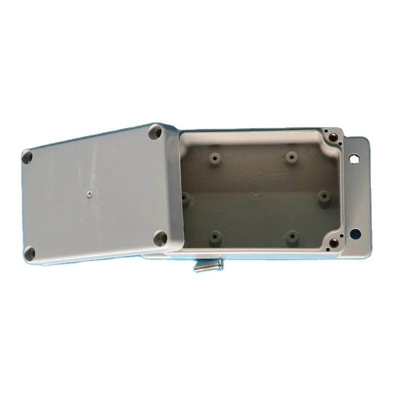 Outdoor project electronic battery plastic enclosure ip65 waterproof abs junction box with flanges