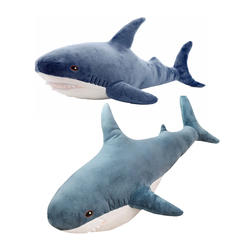 Морские животные плюшевые игрушки акула