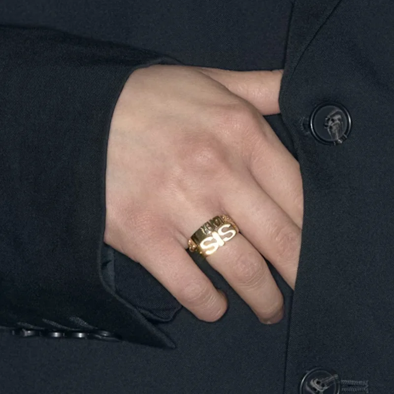 Кольцо из нержавеющей стали PVD 18k