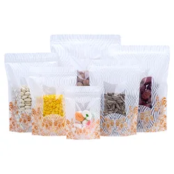 Ecocoffee Stocked Custom Made Coffee Bean Candy Rice Kitchen Food Packing Stand Up Pouch Bags