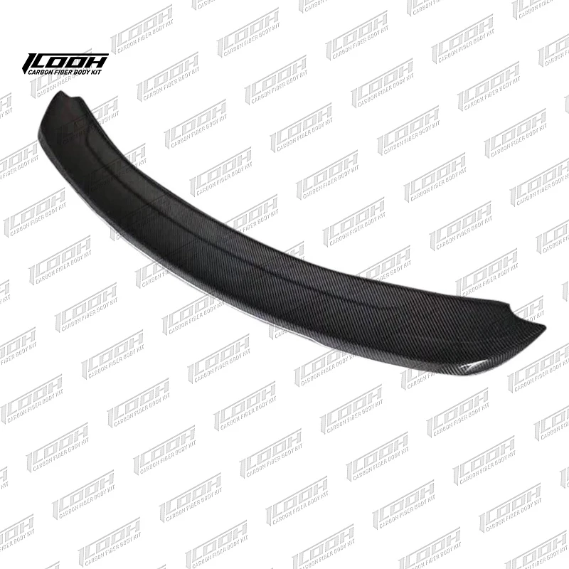 ICOOH Racing RTR Style Pre Facelift Carbon Fiber Fibre Rear Trunk Spoiler Wing Fit For Ford Mustang 2015-2022