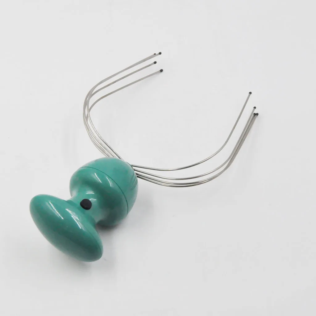 Electric Head Massager With Vibrating Function Running on 2AA Battery