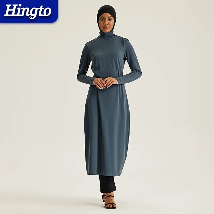 Muslim Abaya Dubai Dress Wholesale Dubai Abaya Muslim Dresses Islamic Clothing Women Prayer Khimar Hijab