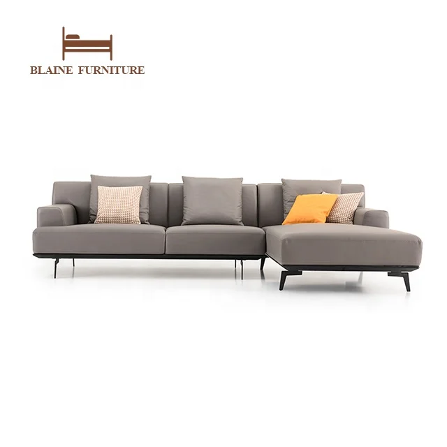 Wholesale Comfortable 1 3 4 Seater Leather Modern Style Sofa For Living Room Furniture