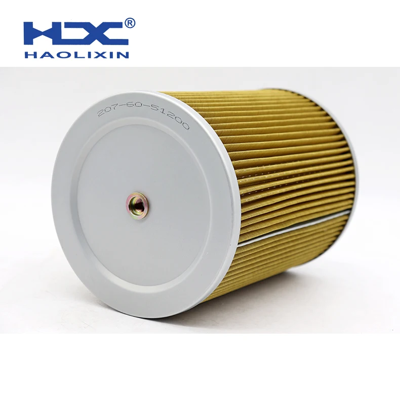 Hydraulic Oil Filter Engine Spare Part 689-13101000 SH60386 24464119 2446R116E1 H-5208 207-60-51200 For Komatsu PC300