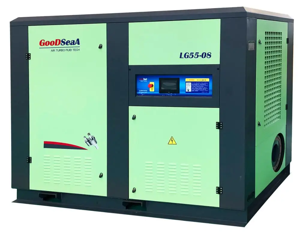 Винтовая Электрическая воздуходувка 55 кВт широко используемая безмасляная Промышленная