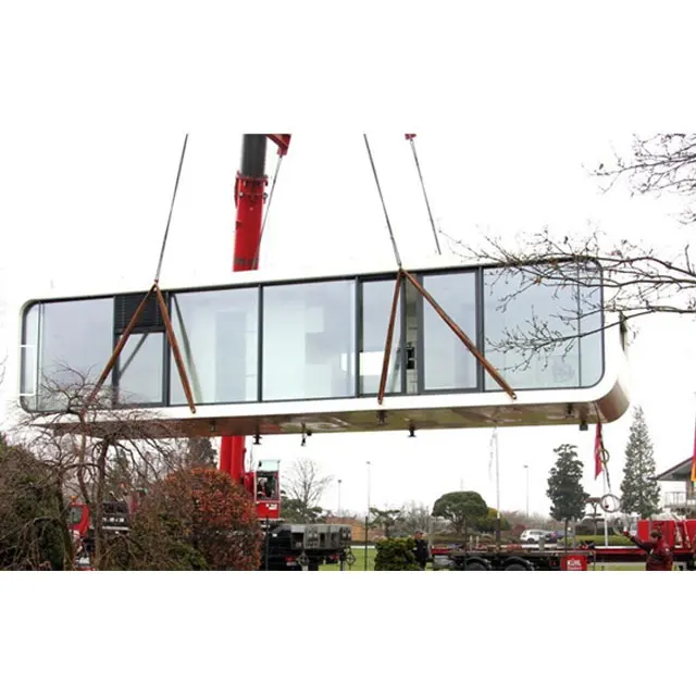 Prefab House Qatar Luxury Tiny Container Bar Alpicool Tree House Capsule Room Studio Shed Home Resort Cabin Tent Hotel Cabane