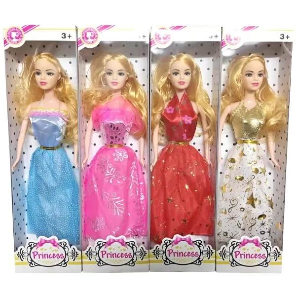 New Product Unisex 11.5 Inch Simulation Fashion Solid Doll Plastic PVC Cartoon Model Toy Baby Doll Gift Girls Customizable Size