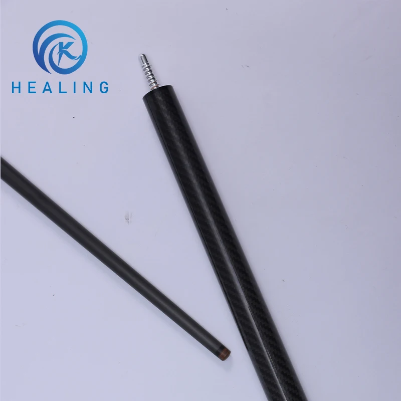 Factory Direct Sales Radial Table Tennis How Tips New Design Stick 3K Fiberglass Carbon Fiber Pool Cue