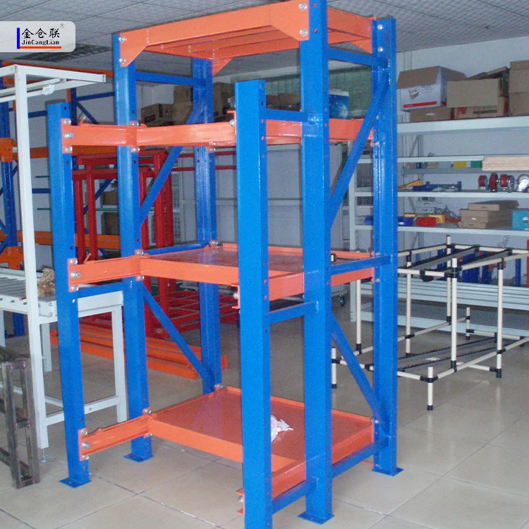 Factory Supply Custom Adjustable Storage Metal Drawer Slide Mold Shelf Racking