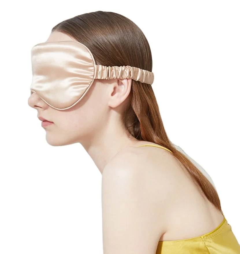 Eco-friendly 100% silk pillowcase and eye mask scrunchies
