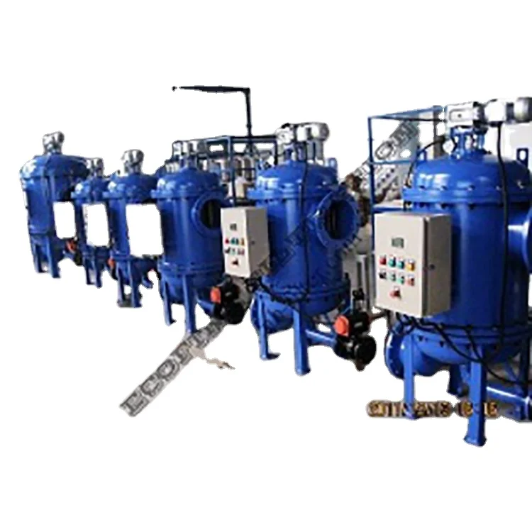 With Multi-elements Automatic Backwash Filter for cooling water