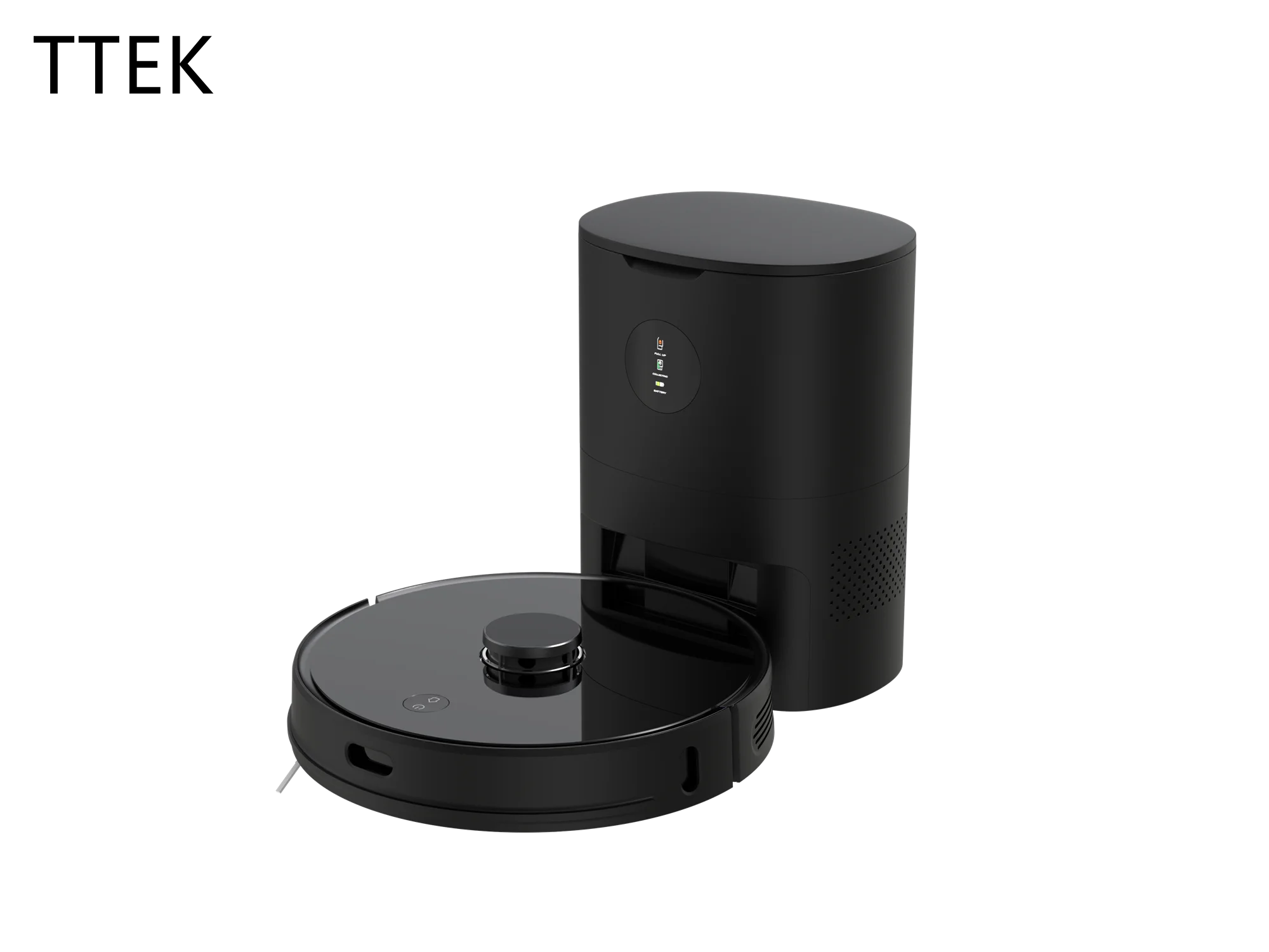 
TTEK Laser Home Dust Collector Low Noise Smart Robotic Vacuum Cleaner Mopping Sweeping Wifi APP 