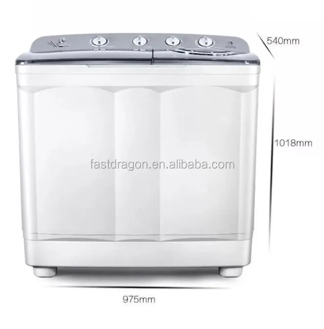 
 Бытовая полуавтоматическая стиральная машина и сушилка с двойной трубкой большой емкости и переменной частотой 220 В  