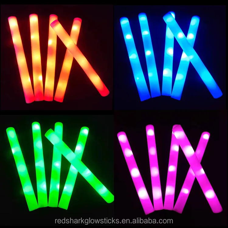 Concert Favor Lighting LED Light Up Foam Stick RGB
