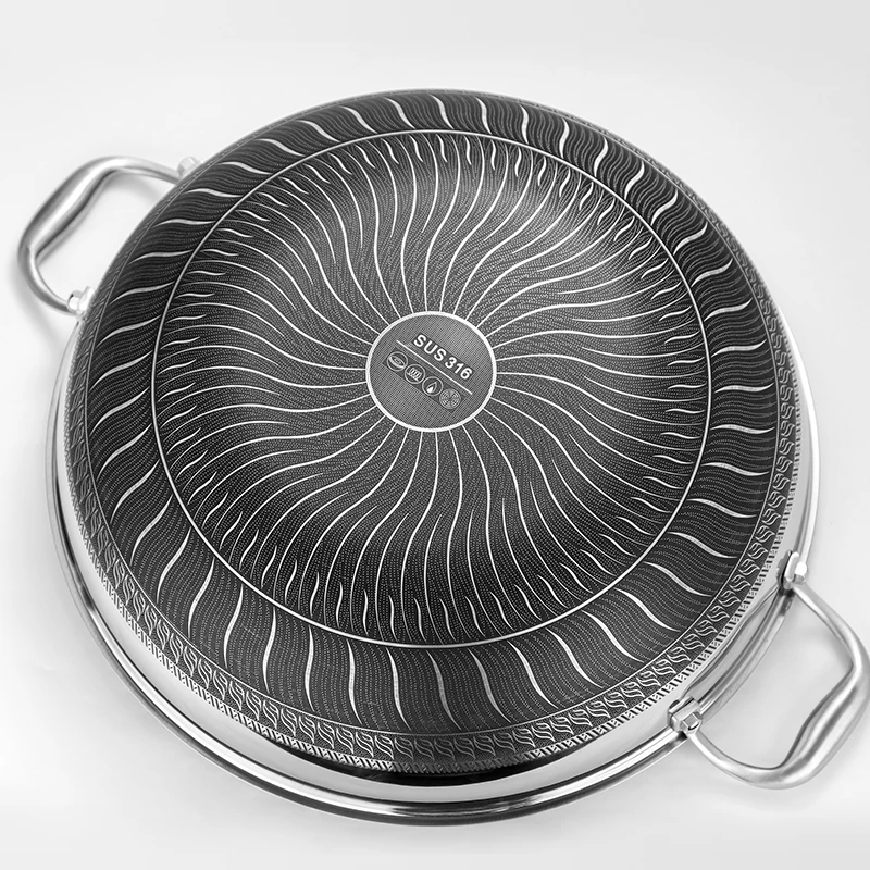 Drop Shipping Hot Sale kitchen Supplies Non Stick Stainless Steel Cooking Pot Sets