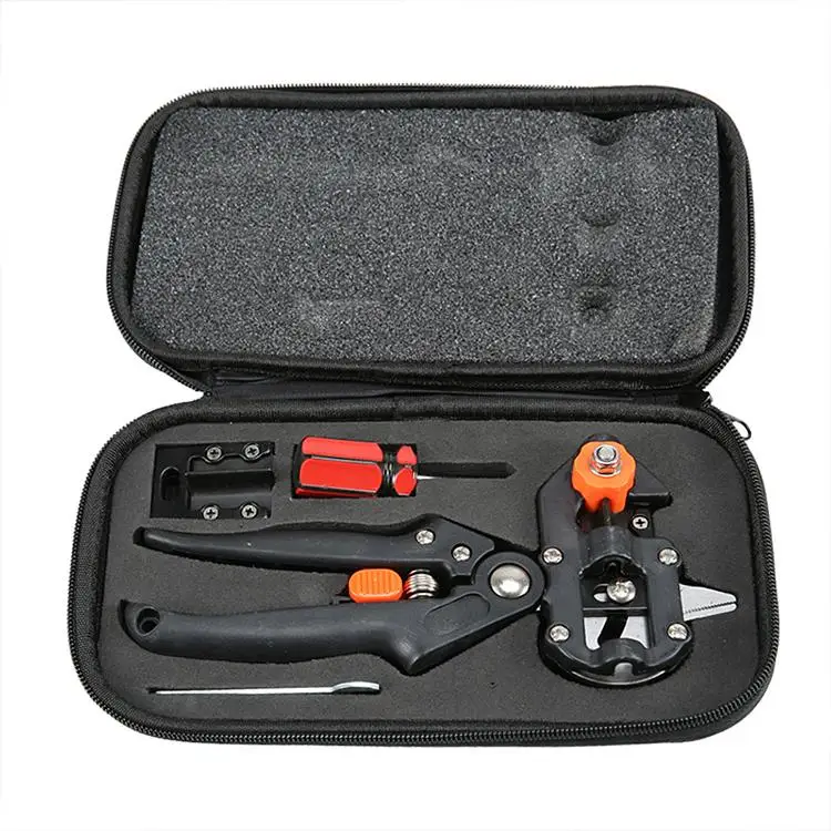 Dropshipping Hot garden grafting tool set 3 blade scissors trim non-slip metal trim tree trimmer