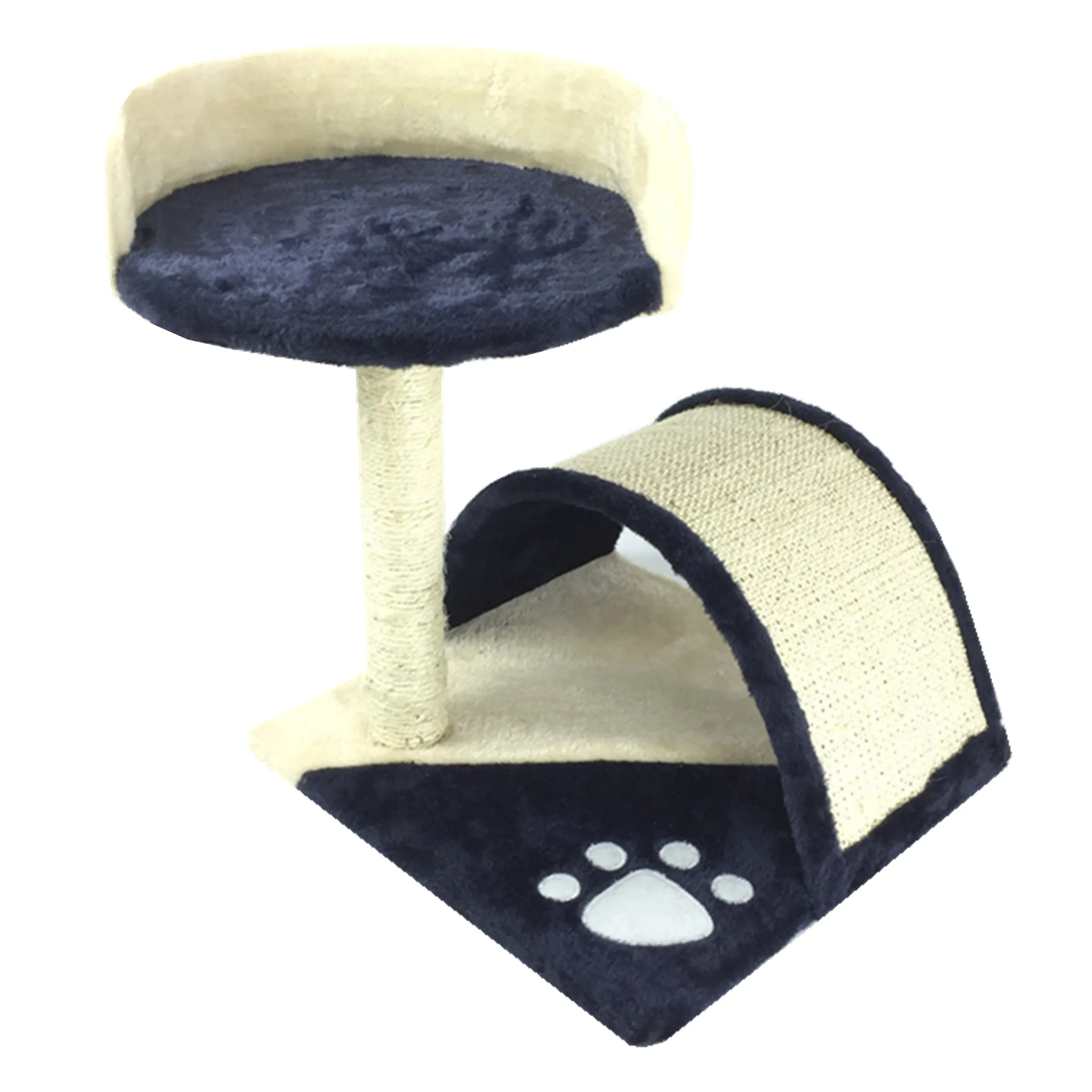 Outside Kitten Sisal Katzen Scratch Post Big Horn Pink Color Custom Unique Luxury Natural Cat Tree