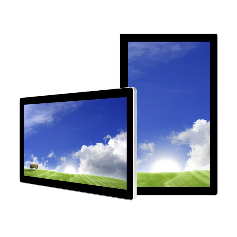 Aluminum alloy interactive 15.6 18.5 23.6 inch touchscreen monitor all in one pc windows 10 touch tablet