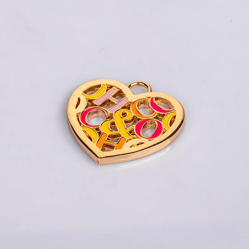 Bag accessories buckle parts hardware design brand metal logo for handbags
