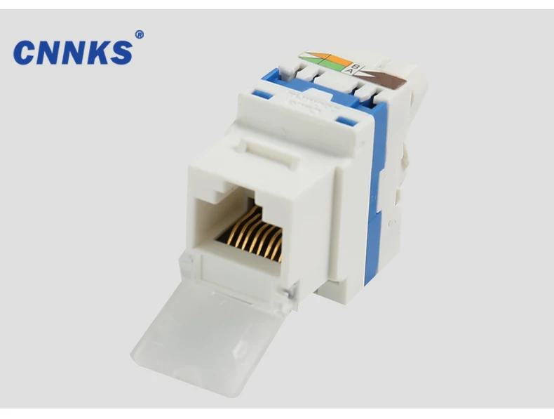 Вращающийся модуль Keystone Jack RJ45 CAT6 UTP без инструментов