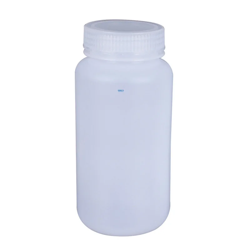 SERICO 480ml Centrifuge Bottle With Screw Lid Flat Bottom Plastic Chemical Reagent Bottle lab
