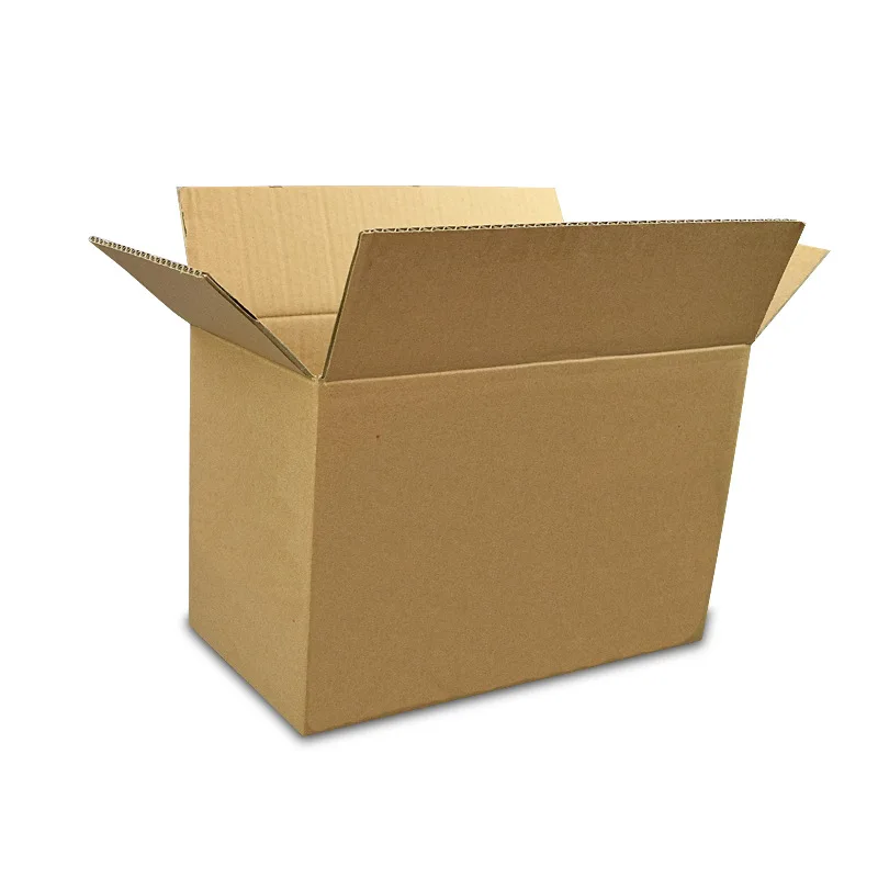 Custom Moving Corrugated Carton Shipping Boxes Factory Delivery Brown Box Packaging