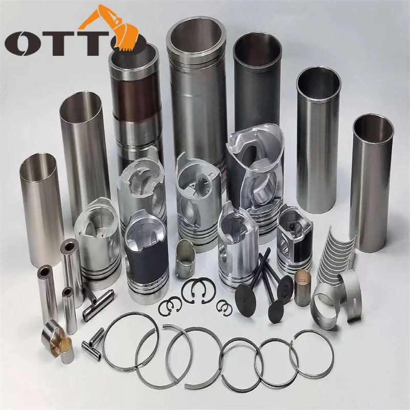 Оригинальный Вторичный рынок Китай Япония 6D102 J05E 6HK1 4HF1 комплект гильз цилиндра двигателя Isuzu для капитального ремонта 6BD1 6HH1