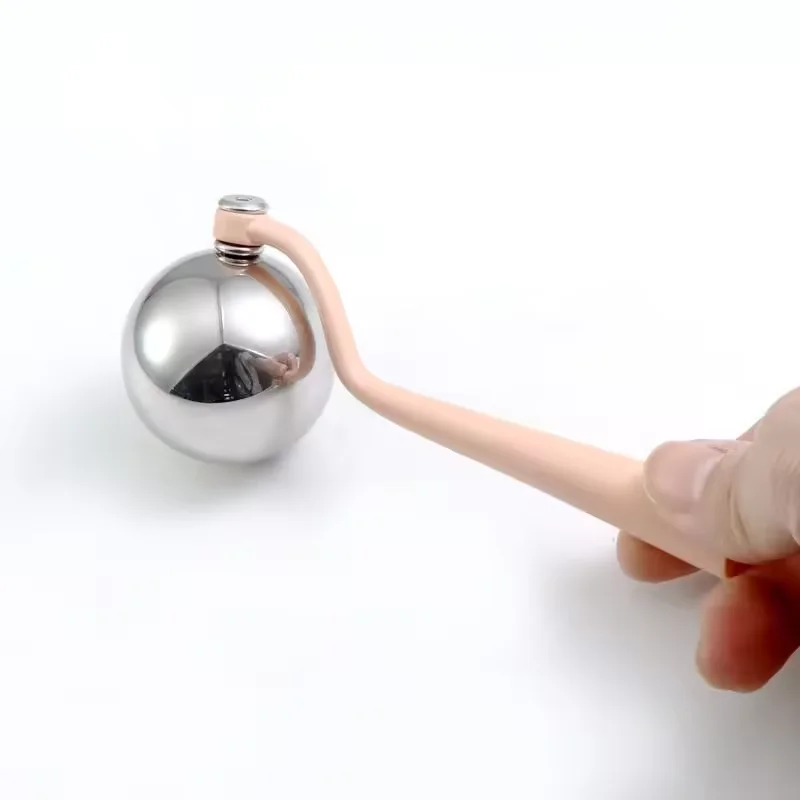 BL Luxury Face Cooling Massage Stainless Steel Rotate 360 Ice Globe Facial Roller for Beauty Cooling Facial Massager