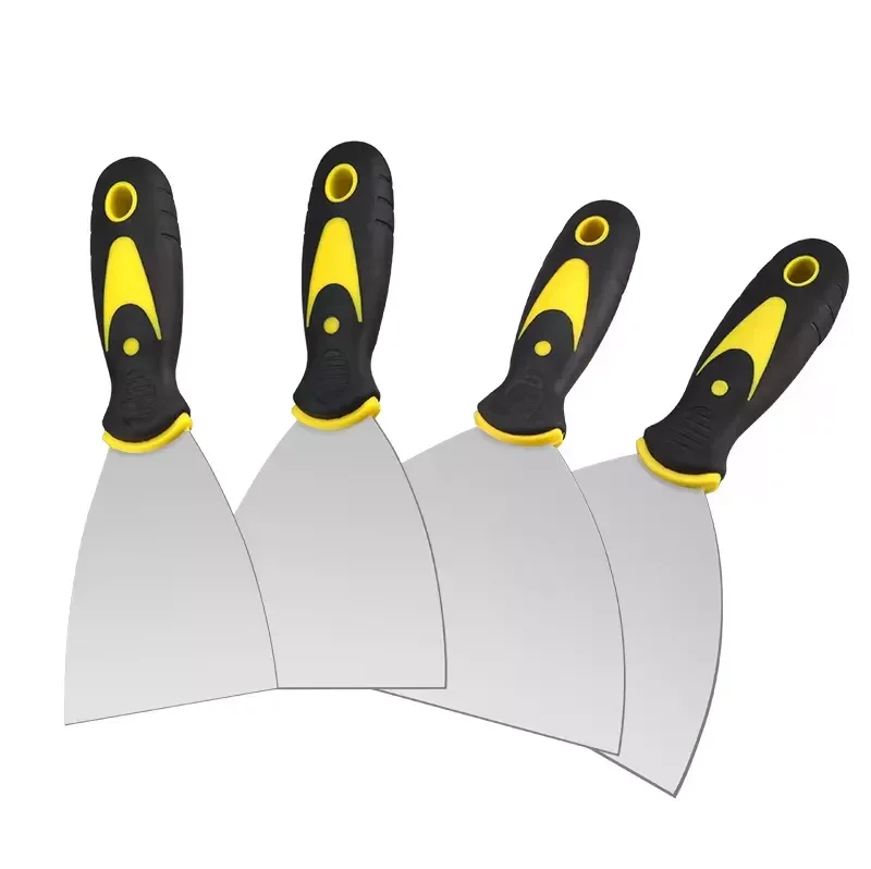 Factory supply  plastic Handle 4 Inch Putty Knife Wall Scrapper For Building
