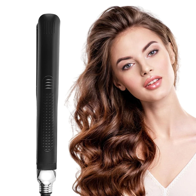 
2 IN 1 New Hot Design Private Label Flat Iron Hair Straightener For Home Use 