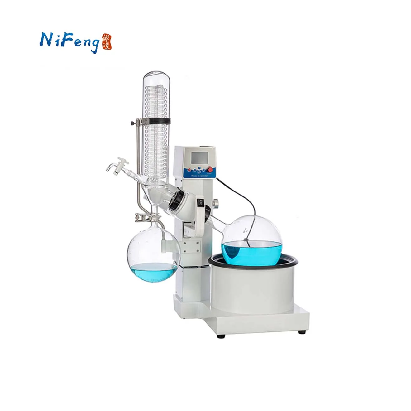 Small Rotary Evaporator Manufacturer Direct Selling Adjustable Immersion Angle Evaporation Concentration Rotary Evaporator