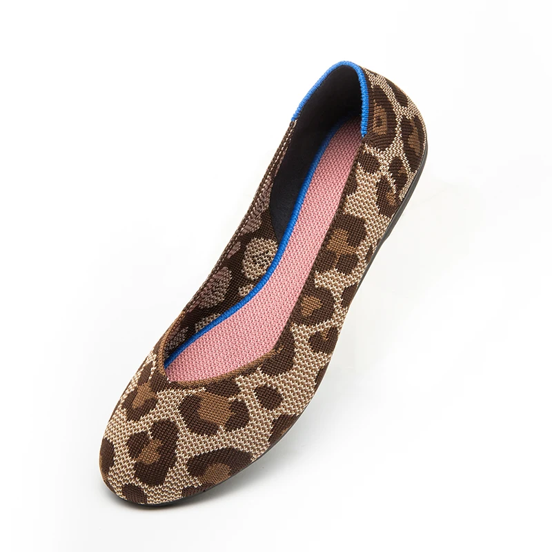 
2020 Wholesale Sexy Breathable Light Walking Dress Ballet Lady Casual Flat Shoes Slip On Loafers Womens Flats 