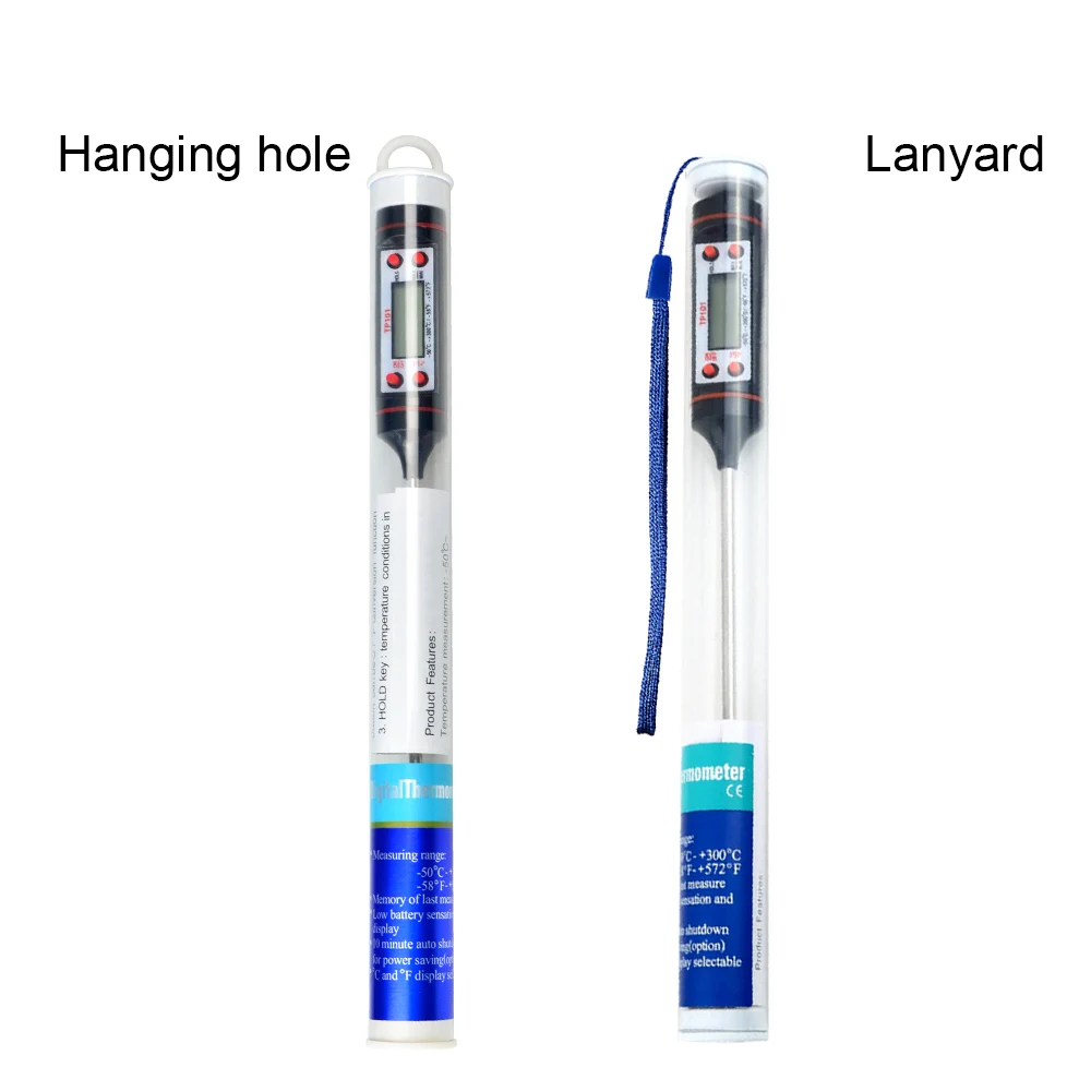 TP101 Digital Meat Thermometer for Cooking Food Kitchen BBQ Probe Water Milk Oil Liquid Oven Thermometer Digital