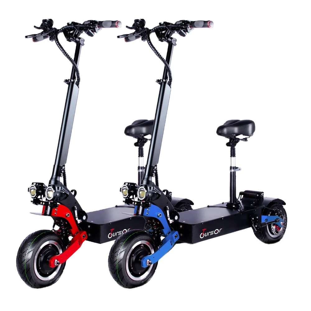 Powerful Rechargeable 11 inch 5600W 7000W electric scooter for adults and teenagers Electric+Scooters with seat