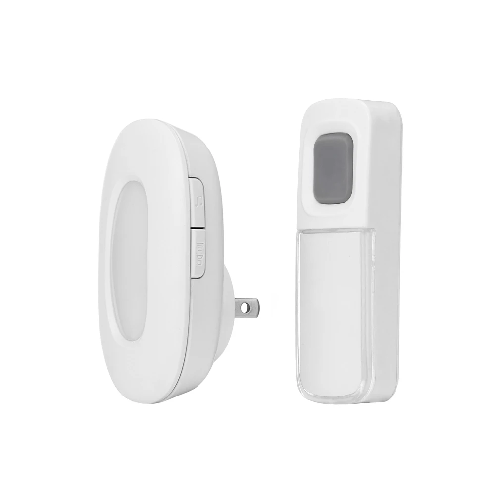 Customized Home Use Wireless Motion Sensor Doorbell White Villa Installation Smart Door Bell