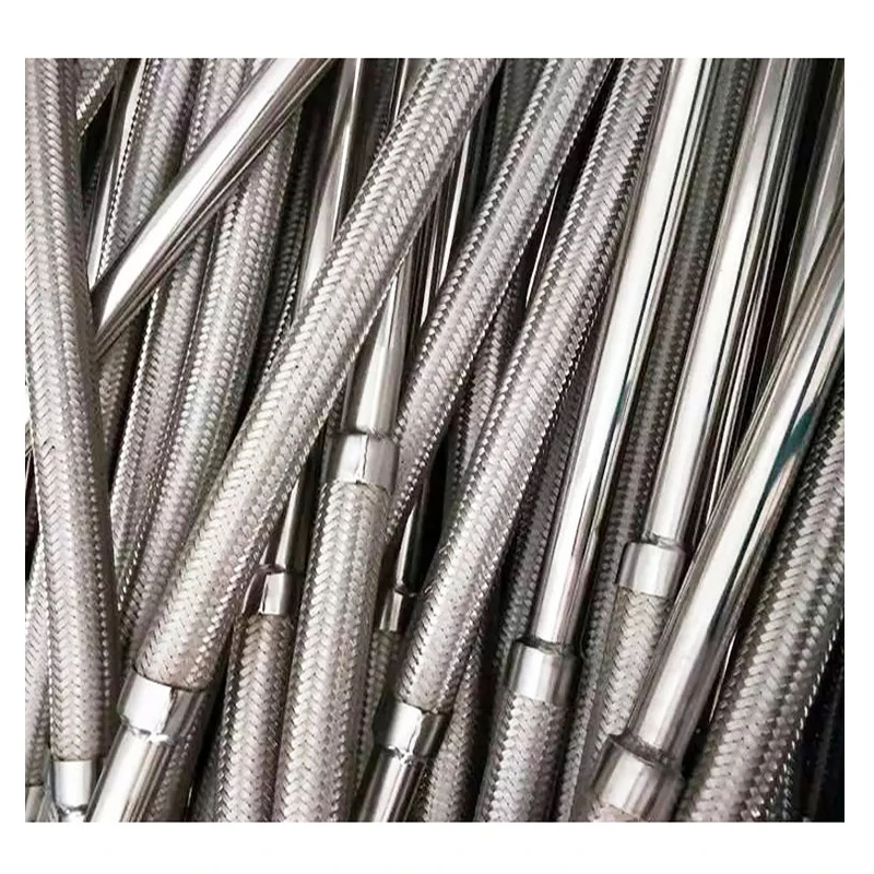 Corrugated Stainless Steel Tubing with High Temperature Resistance - SS 316L Grade Metal Braided Hose Flexible Pipe/hose/tube