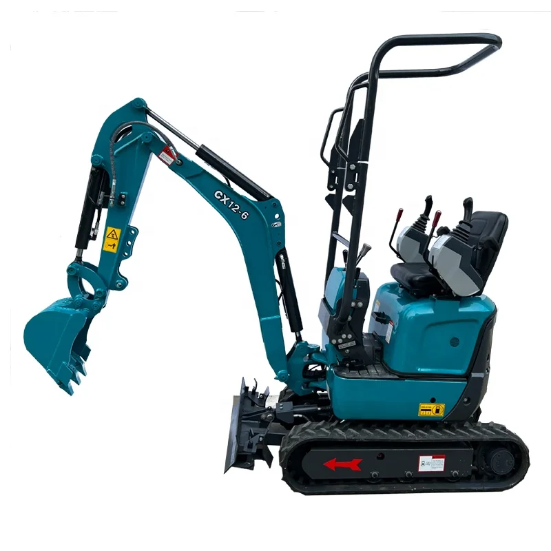 Chuangxin 2024  Mini Machine Excavator  CX12-6 1.2Ton Digger Hydraulic Crawler Excavator very popular in European market