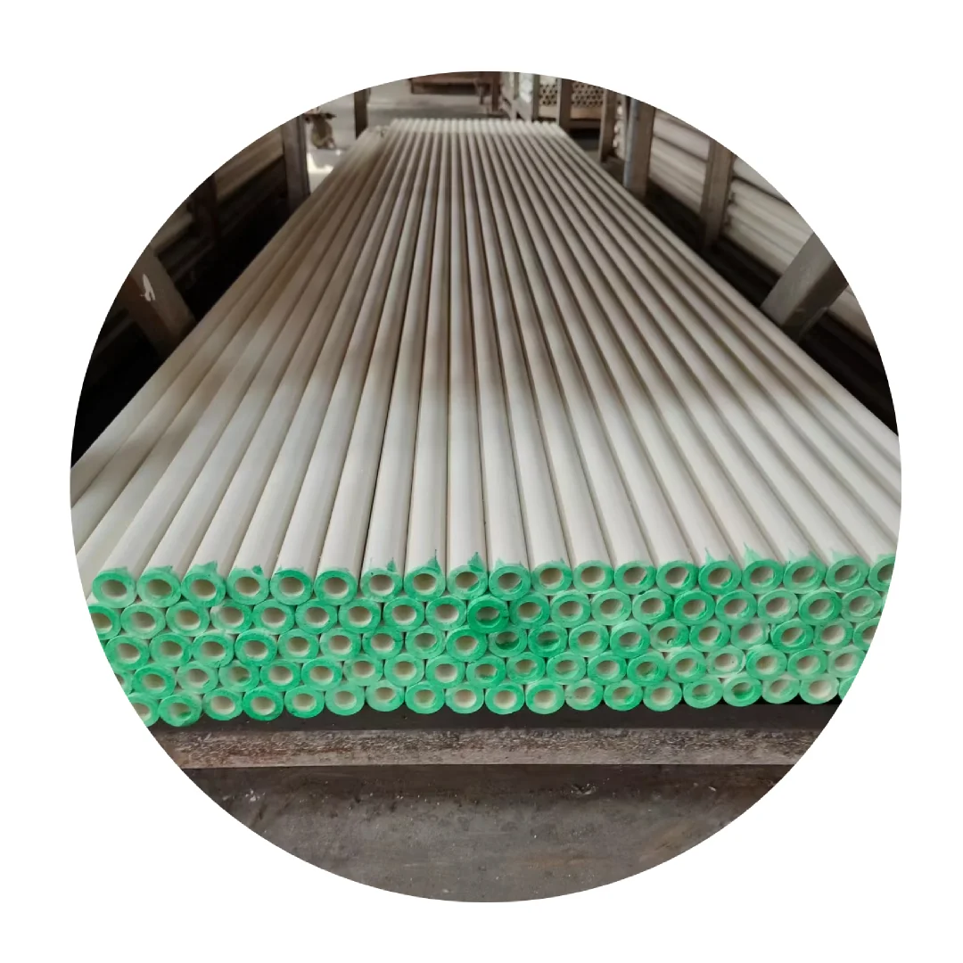 hm100 hm90 hm75 alumina Ceramic Roller for The Glass Tempering furnace