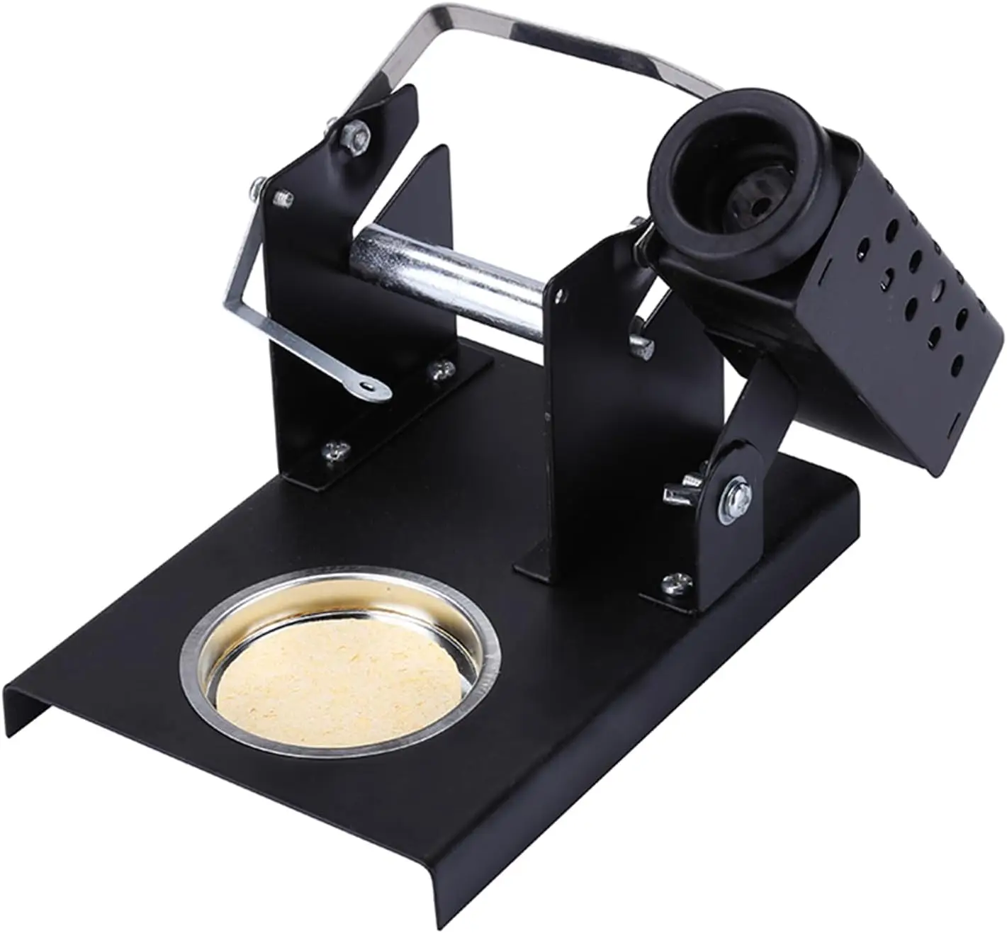 3-in-1 Multifunctional Soldering Accessories Soldering Iron Stand Solder Wire Spool Roll Holder and Soldering Tips Cleaner